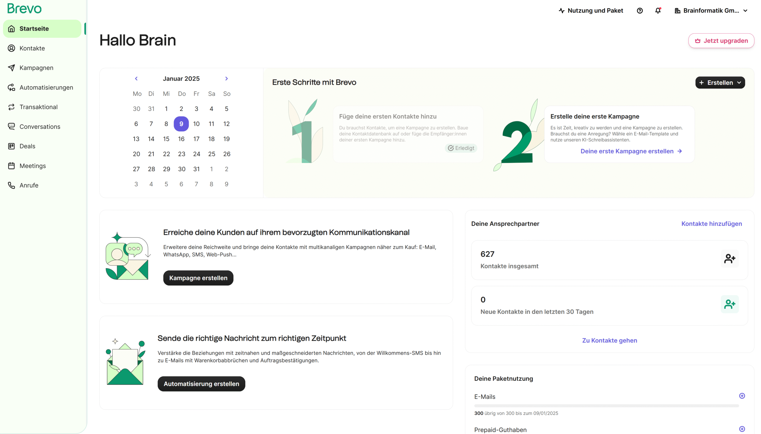 Volle Übersicht statt Datendschungel – Ihr E-Mail Marketing auf einen Blick.